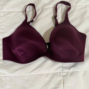 Victoria Secret Bra burgandy size 36DD